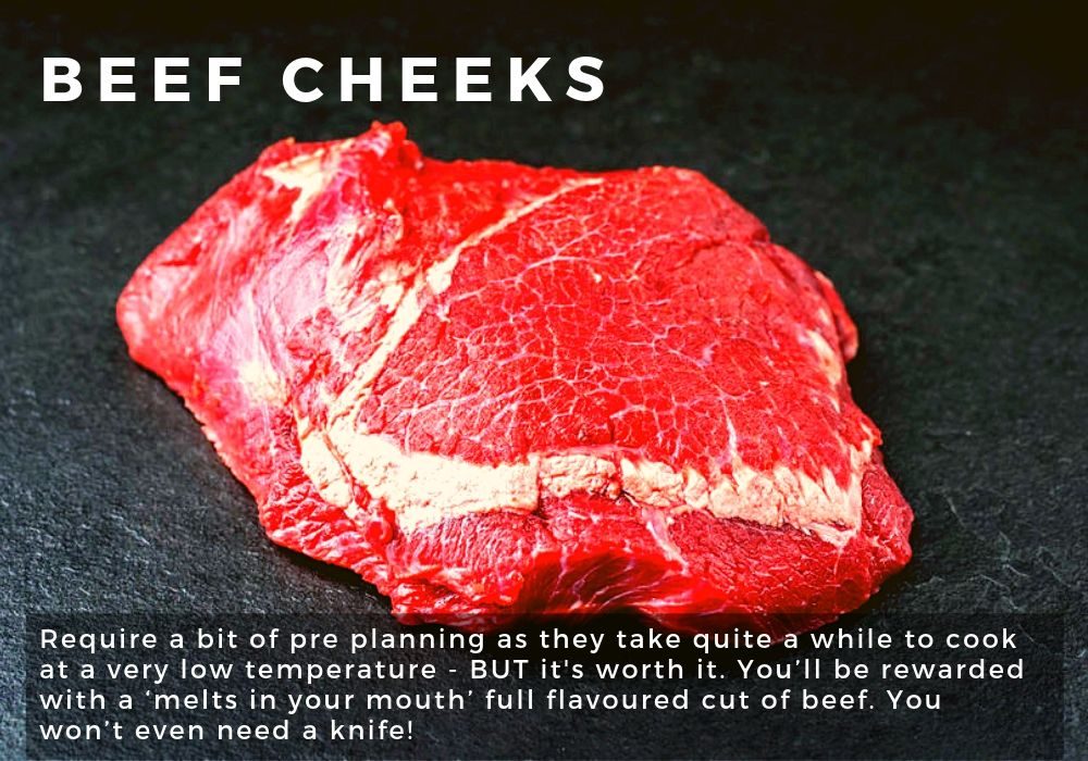Beef Cheeks Raw