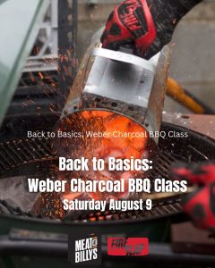 Back to Basics Weber Charcoal BBQ Class