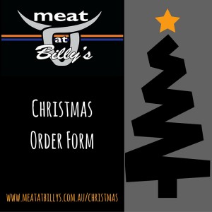 Christmas Order Form