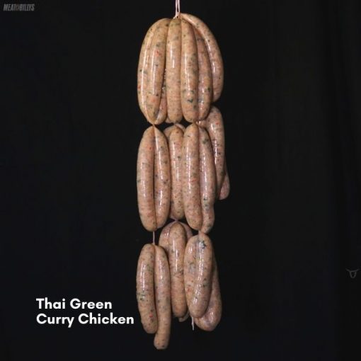 Thai Green Curry Chicken sausages