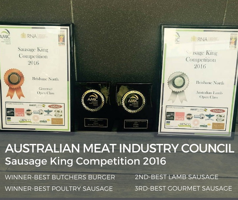Award Winning Sausage trophies