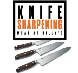 Christmas knife sharpening