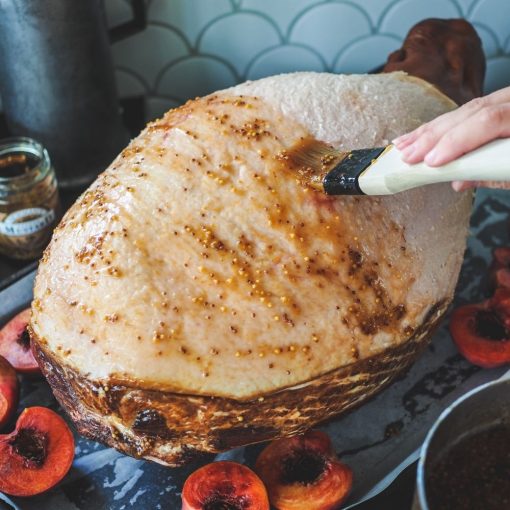 how to glaze a ham