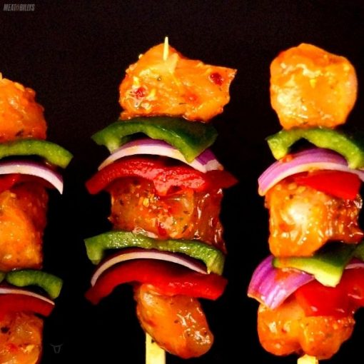 Chicken & Vegetable Kebabs