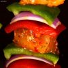 Chicken & Vegetable Kebab