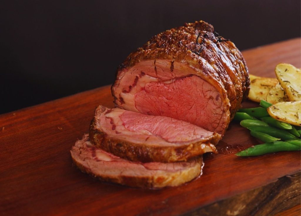 Sliced Rib Fillet with Sides