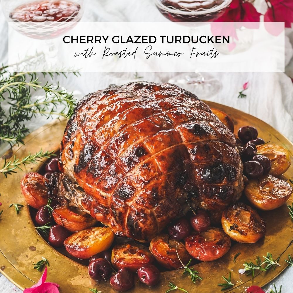 Cherry Glazed Turducken