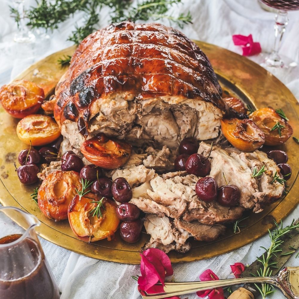 Cherry Glazed Turducken