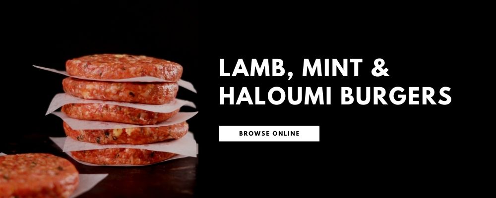Lamb Mini Haloumi Burgers
