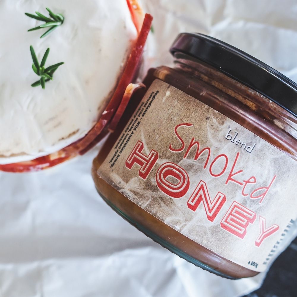 Blend Smoked Honey with Brie