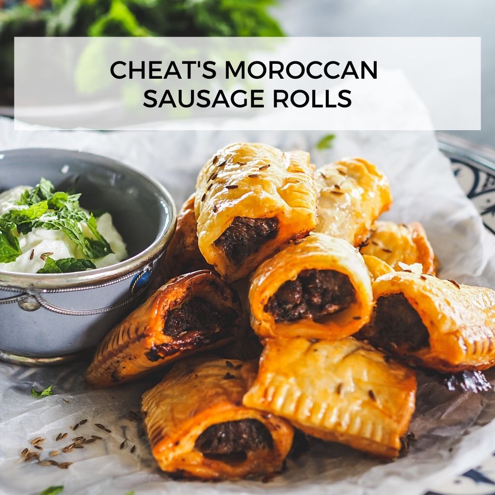 Cheats Moroccan Sausage Rolls