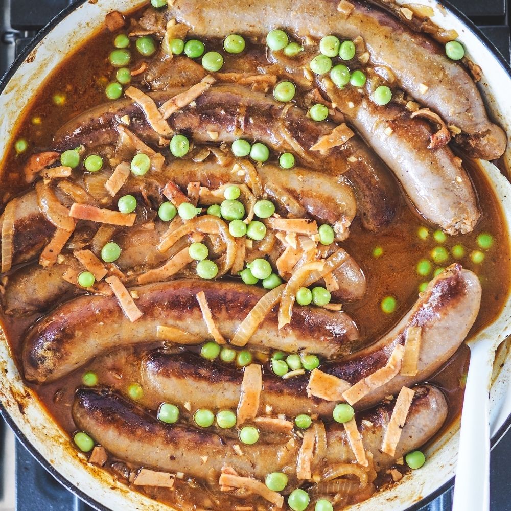 Cheeseburger sausage casserole