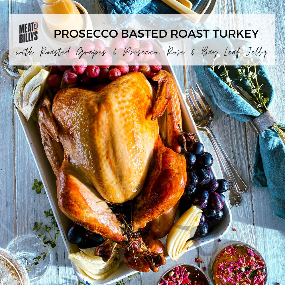 Prosecco Basted Roast Turkey header