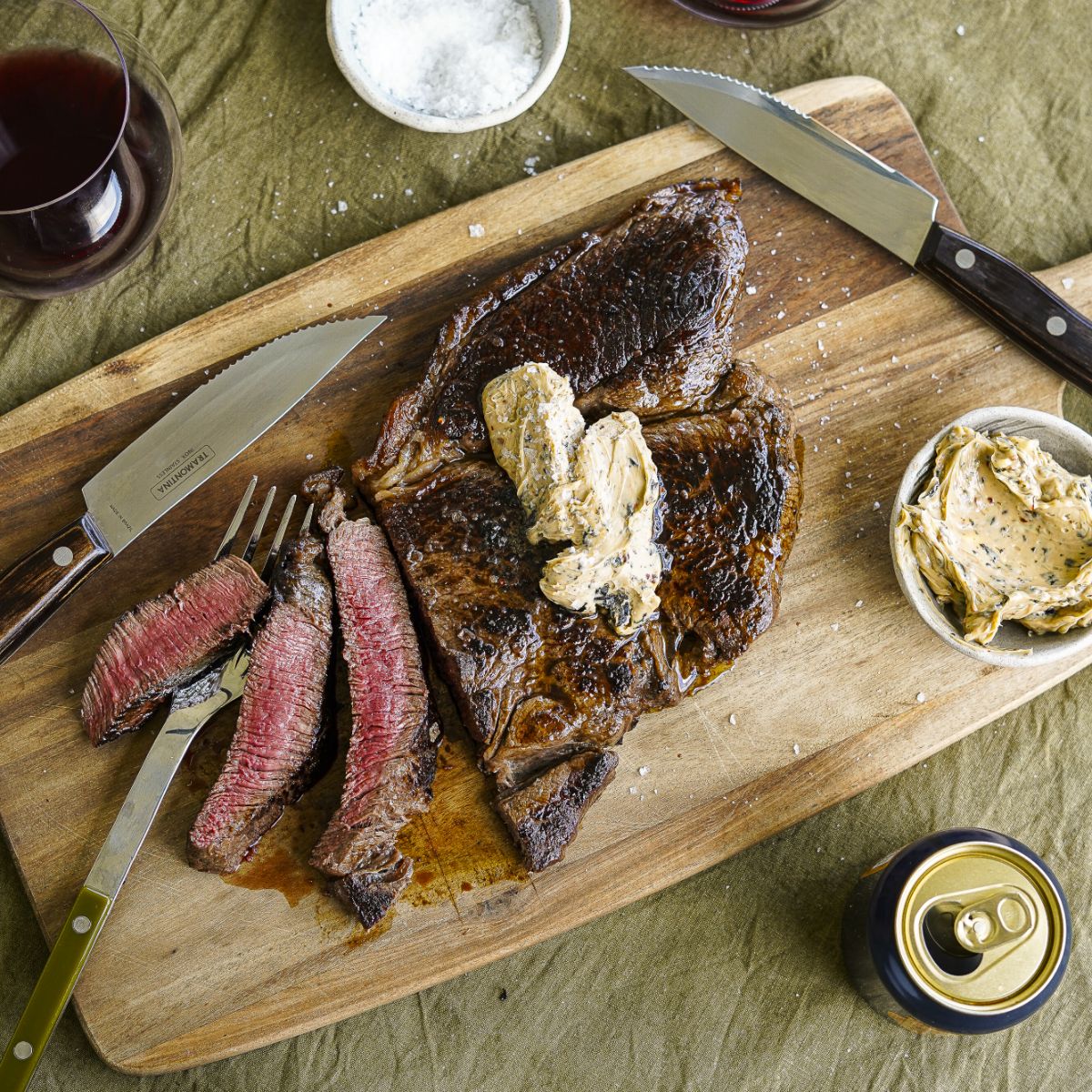 Wagyu Rump Steak with Kombu & Gochujang Butter 2