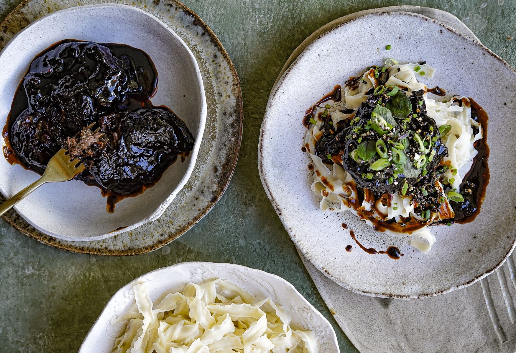 BRAISED GOCHUJANG BEEF CHEEKS
