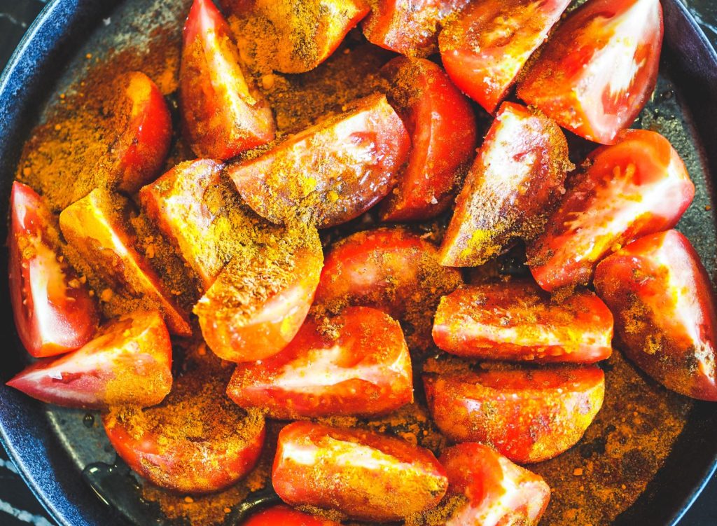 Garam Masala Tomatoes