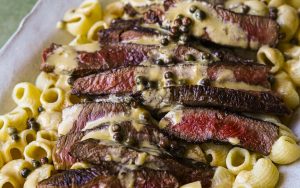 WAGYU RUMP & PEPPERCORN SAUCE PASTA