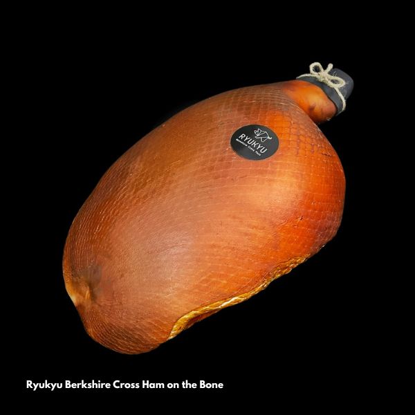 RYUKYU BERKSHIRE CROSS HAM ON THE BONE (WHOLE) - Image 2